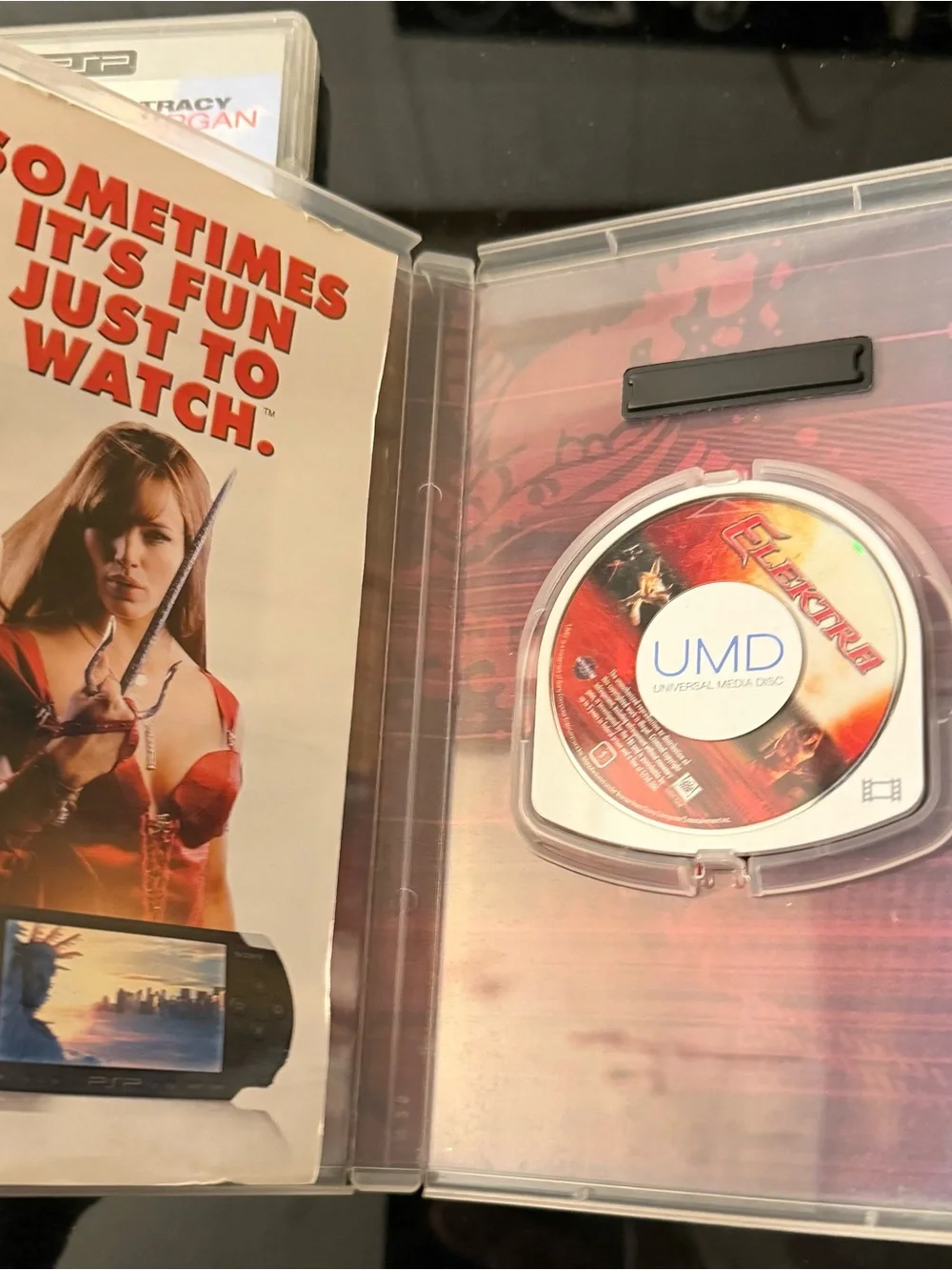 Sony Elektra UMD Video for PSP - Red Artwork